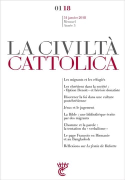 La civiltà cattolica : janvier 2018