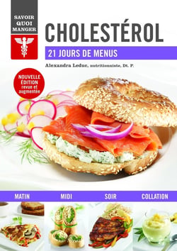 Savoir quoi manger : cholestérol - 21 jours de menus