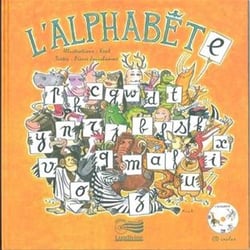 L'alphabete - livre-cd