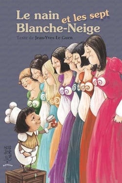 Le nain et les sept blanche-neige