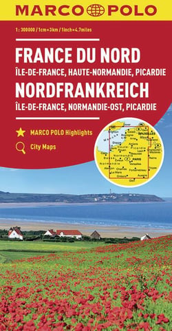 CARTE FRANCE DU NORD 1:300000