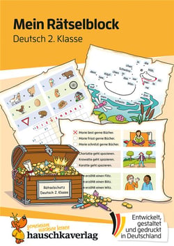 Mein Rätselblock Deutsch 2. Klasse : A5-Übungsblock