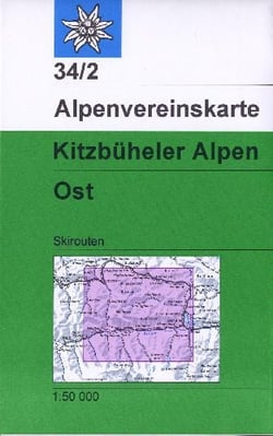 Alpenvereinskarte - kitzbüheler Alpen - Ost