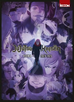 Agenda scolaire 2024/2025 - 13,6 x 18,3 cm - Jujutsu Kaisen 