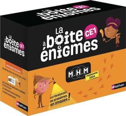 MHM - La Méthode Heuristique de Mathématiques : CE1 - La boîte à énigmes (édition 2024)