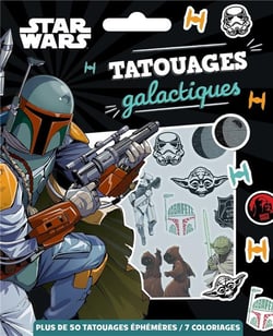 Star wars - pochette les ateliers - tatoos