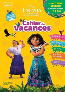Encanto - cahier de vacances - de la MS à la GS