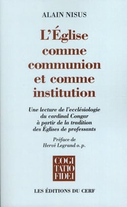 L'Eglise comme communion et comme institution