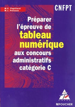 Preparer l'epreuve de tableau numerique aux concours administratifs categorie c