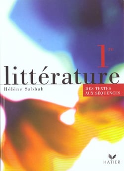 Litterature 1e - edition 2001