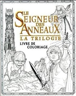 Le seigneur des anneaux livre de coloriage