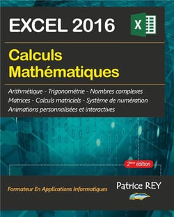Calculs mathématiques avec excel 2016
