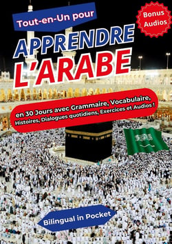 Tout-en-un pour Apprendre l'Arabe : en 30 Jours avec Grammaire, Vocabulaire,  Histoires, Dialogues quotidiens, Exercices et Audios !