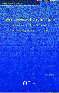 Les "corydon" d'André Gide