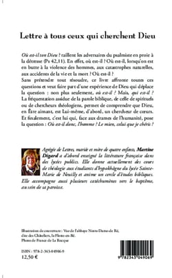 Lettre à tous ceux qui cherchent dieu