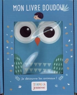 Mon hibou tout doux : livre coussin