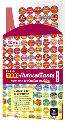 Pack d'autocollants pour l'évaluation en espagnol