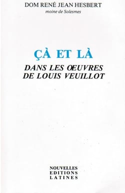 Çà et là dans les oeuvres de louis veuillot