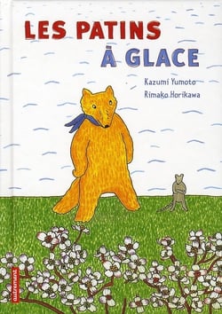 Les patins a glace - illustrations, couleur