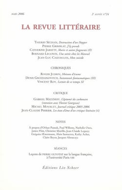 LA REVUE LITTERAIRE n.24