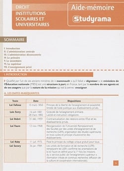 Institutions scolaires et universitaires