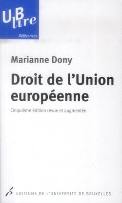 Droit de l'union europeenne 5  edition revue et augmentee