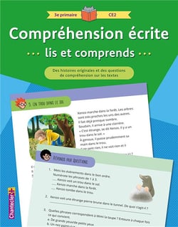 Compréhension écrite - lis et comprends - 3e primaire, CE2