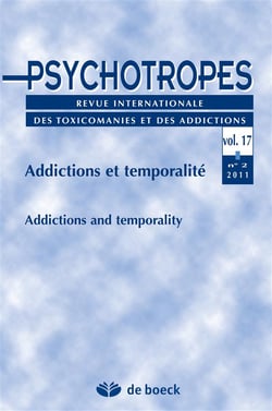 Revue psychotropes n.17/2 - addictions et temporalité