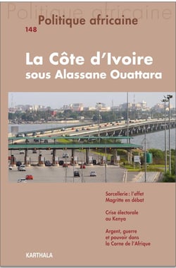 Revue politique africaine n.148 : La côte d'Ivoire sous Alassane Ouattara