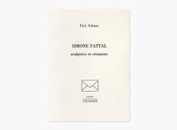 Simone Fattal, sculptrice et céramiste