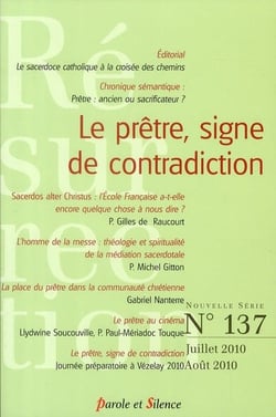 Revue résurrection n.137 : le prêtre, signe de contradiction