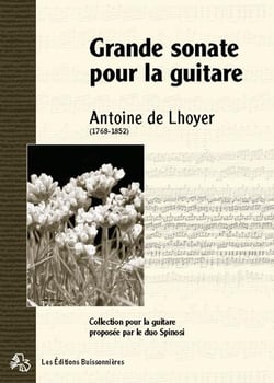 Grande sonate pour guitare opus 12