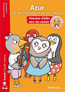 Azur et les nouveaux de sa classe - heureux d'aller vers les autres