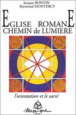 Eglise romane. chemin de lumiere