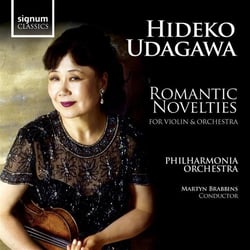 Romantic Novelties for Violin and Orchestra / Hideko Udagawa