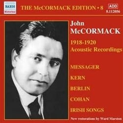 McCormack edition /vol.8 : enregistrements acoustiques 1918-1920