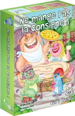Jeu de cartes Ne mange pas la consigne !
