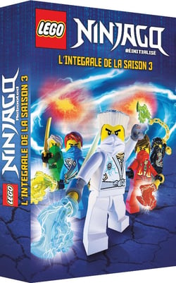 LEGO Ninjago, Les maîtres du Spinjitzu - Saison 3 - Réinitialisé : la bataille pour Ninjago City - DVD