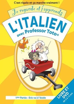 Je regarde et j'apprends l'italien avec professor toto