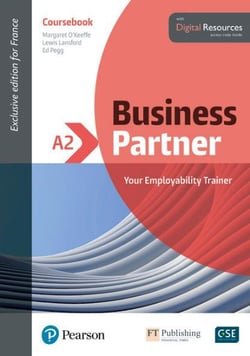 Business Partner French edition A2 Coursebook and Standard MyEnglishLab Pack