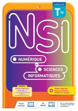 Numérique et sciences informatiques - terminale spécialité - livre élève