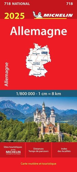 Carte Nationale Allemagne 2025
