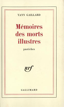 Memoires des morts illustres