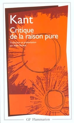 Critique de la raison pure (nouvelle edition)