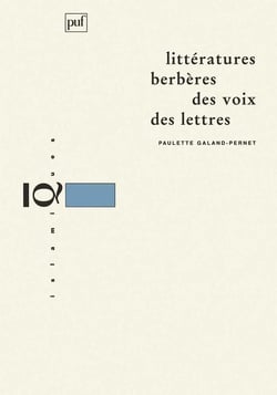 Littératures berbères - des voix - des lettres
