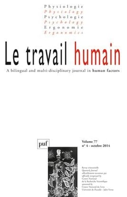 Revue Le travail humain n.77/4 (édition 2014)