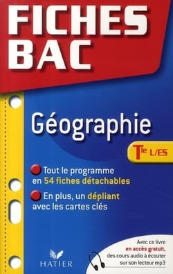 PREPABAC EXAMENS Tome 3 : fiches bac - géographie