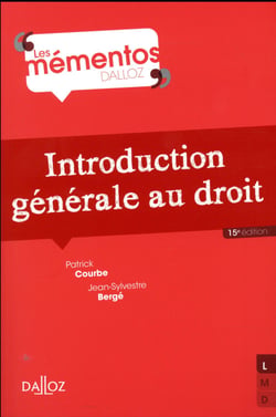 Introduction générale au droit (édition 2017)