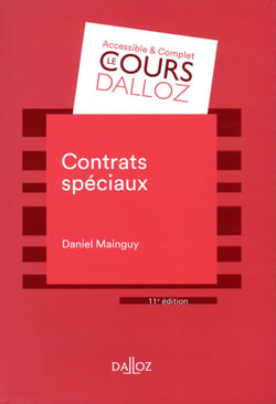 Contrats spéciaux (11e édition)