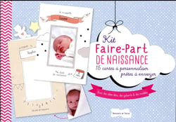 15 faire-part de naissance à personnaliser